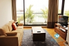 Brand new serviced apartment with lake view for rent in Ba Dinh district, Hanoi